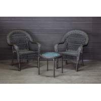 Садовый комплект из искусственного ротанга Мэдисон НЬЮ (Medison NEW) Balcony set с круглым столиком без подушек