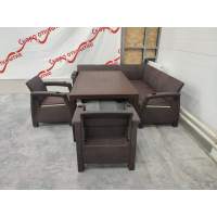 Обеденная группа под искусственный ротанг YALTA LARGE MAXI SET