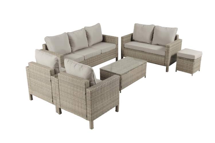 Комплект мебели из ротанга НУСА Greige-2