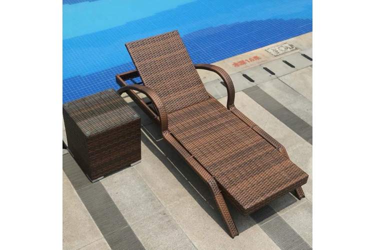 Комплект шезлонгов из искусственного ротанга + столик ИМПЕРИАЛ «IMPERIAL» арт. 75394-1