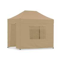 Беседка-шатер 2х3 м быстрой установки Серии S7 — Бежевый