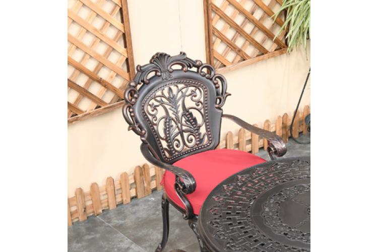 Кресло из литого алюминия ФИНЛЯНДИЯ-3 «FINLAND-3»-2