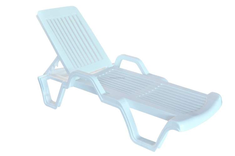 Шезлонг, лежак «Майра К» Myra K с подлокотниками