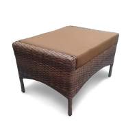 Пуфик (оттоманка) Веранда из искусственного ротанга арт.75387-4