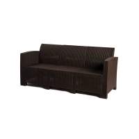 Трёхместный диван под ротанг для отдыха Калифорния «California» без подушек