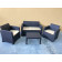 Комплект мебели под искусственный ротанг для отдыха с 2-местным диваном Калифорния «California terrace set» арт.77787/77794/77763