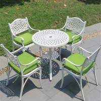 Кресло из литого алюминия ЛИОН-3 «LION-3» — White