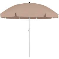 Зонт для сада Кофе «Coffee» D300 без опоры, цвет капучино