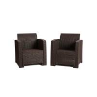 Комплект кресел под ротанг Калифорния «California» без подушек