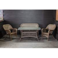 Комплект мебели из искусственного ротанга Мэдисон (Medison) Lunch set без подушек Комплект мебели из искусственного ротанга Мэдисон (Medison) Lunch set без подушек