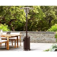 Уличный газовый инфракрасный обогреватель с комплектом для подключения «ГРИБОК» цвет: Коричневый