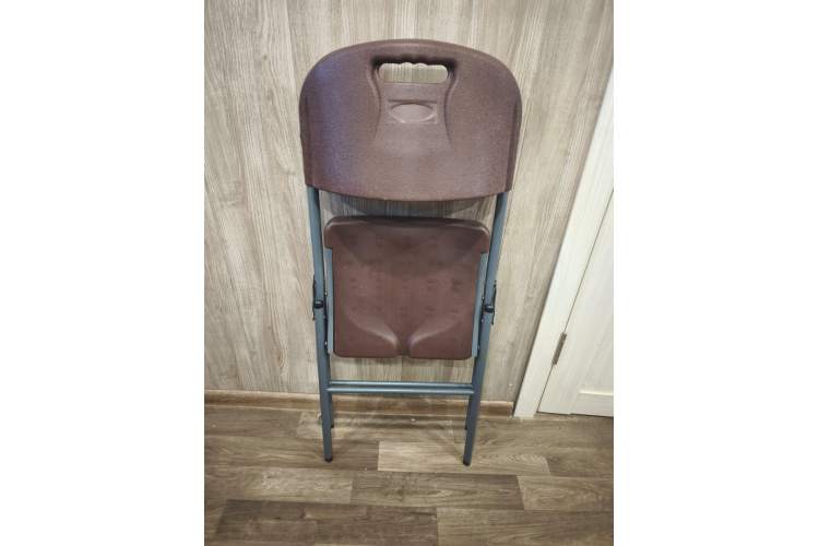 Стул складной садовый Мир Дачника 83x46x53см HDPE шоколад (4 штуки)-4