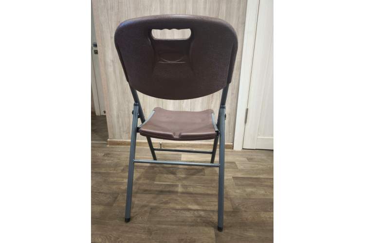 Стул складной садовый Мир Дачника 83x46x53см HDPE шоколад (4 штуки)-7