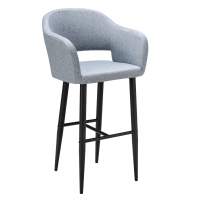 Кресло Бар Oscar Сканди Грей/Черный