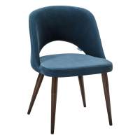 Стул Lars Diag blue/т.орех Стул Lars Diag blue/т.орех
