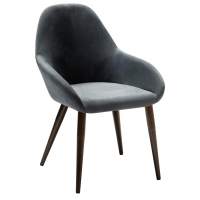 Кресло Kent Diag grey/т.орех Кресло Kent Diag grey/т.орех
