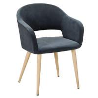 Кресло Oscar Diag grey/нат.дуб