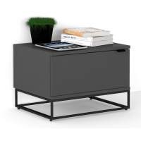 Тумба прикроватная City Lite графит