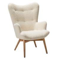 Кресло Хайбэк бежевый/нат. бук Кресло Хайбэк бежевый/нат. бук