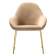 Кресло Kent Diag beige/Линк золото