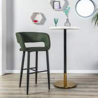 Кресло Бар.Hugs тёмно-зеленый/черный