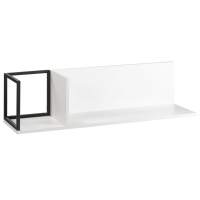 Полка навесная CITY белый