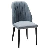 Стул Alen св.серый/черный