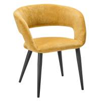 Кресло Hugs желтый/черный