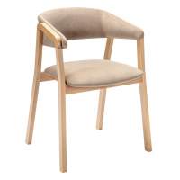 Кресло Dalia Soft Beige/Натур Кресло Dalia Soft Beige/Натур