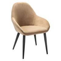 Кресло Kent Diag beige/черный