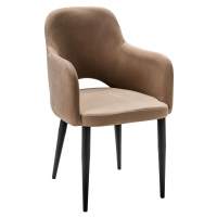 Кресло Ledger Diag beige/черный