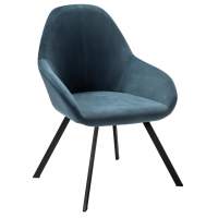 Кресло Kent Diag blue/Арки