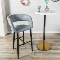 Кресло Бар.Hugs св.сер/черный