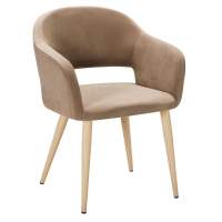 Кресло Oscar Diag beige/нат.дуб Кресло Oscar Diag beige/нат.дуб