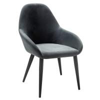 Кресло Kent Diag grey/черный