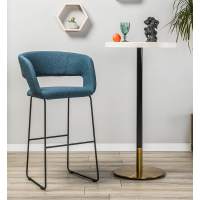 Кресло Бар. Hugs синий/Линк