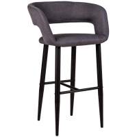 Кресло бар. Hugs Тм.Сер/Черный