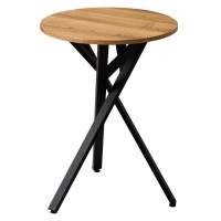 Стол журнальный Flora R Шерман коньяк