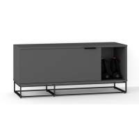 Обувница City графит