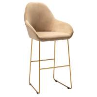Кресло Бар. Kent Diag beige/Линк золото