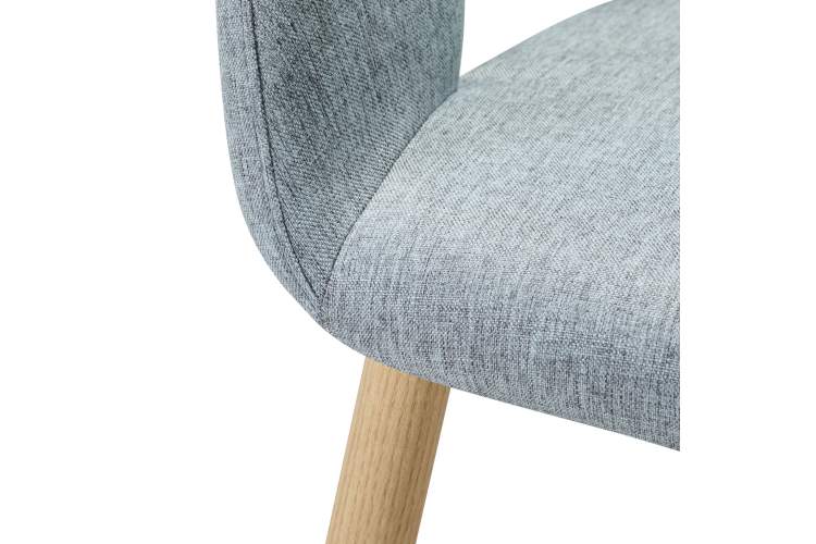 Кресло Hugs св.сер/нат.дуб-3