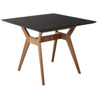 Стол Нарвик квадратный 960*960 Мрамор Графит