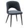 Стул Lars Diag grey/черный