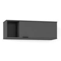 Шкаф навесной City графит