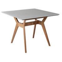 Стол Нарвик квадратный 960*960 Мрамор Бьянко