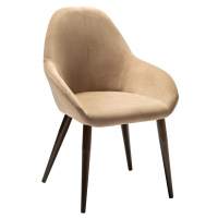 Кресло Kent Diag beige/т.орех Кресло Kent Diag beige/т.орех