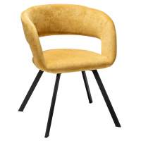 Кресло Hugs желтый/Арки