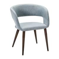 Кресло Hugs св.сер/т.орех