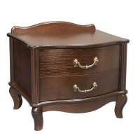 Тумбочка прикроватная  Джульетта  2 ящ. (орех) Вис в гостиную