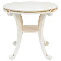 Стол журнальный  Глория М  (молочный дуб) Вис в гостиную